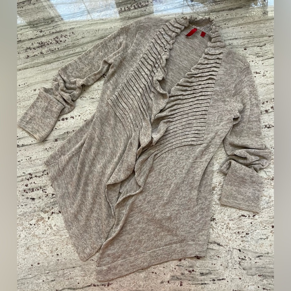 Womens 5/48 Open front Cardigan Sweater Sz M